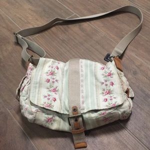 Fossil Floral Crossbody